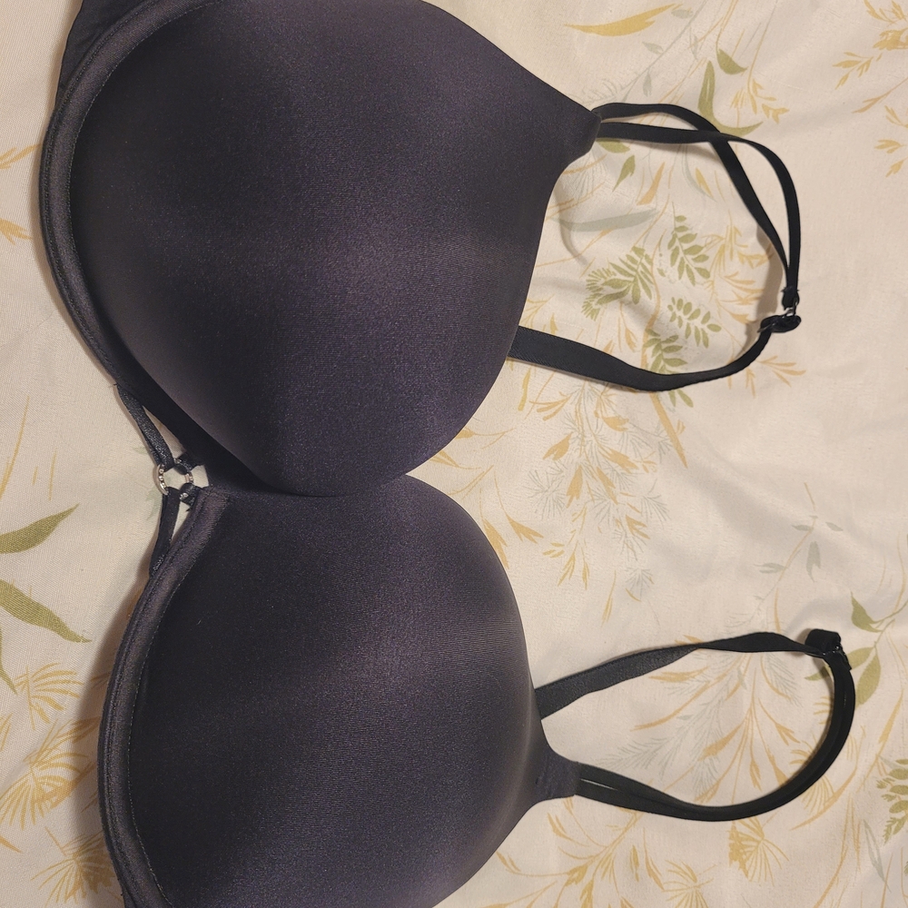La SENZA Black Padded Seamless T-Shirt Bra